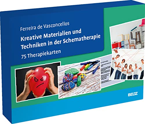 Kreative Materialien und Techniken in der Schematherapie: 75 Therapiekarten mit 32-seitigem Booklet in hochwertiger Klappkassette, Kartenformat 16,5 x 24 cm. (Beltz Therapiekarten)
