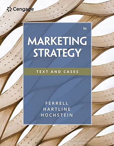 Marketing Strategy: Texts and Cases