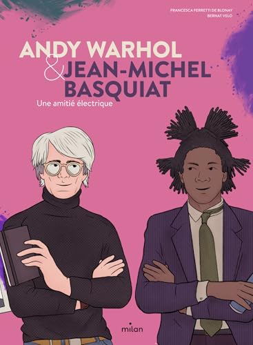 Andy Warhol & Jean-Michel Basquiat. Une amitié électrique von MILAN