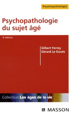 Psychopathologie du sujet âgé: POD