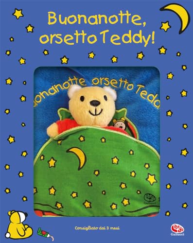Buonanotte, orsetto Teddy. Ediz. a colori (Libri di stoffa)