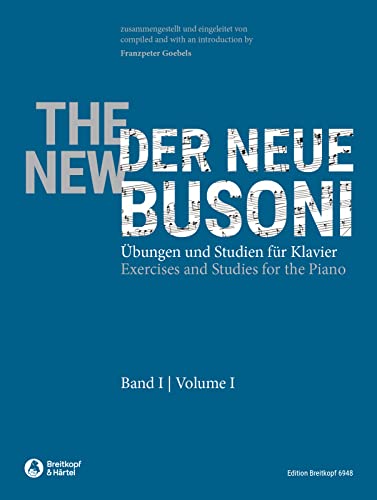 Der Neue Busoni - Übungen und Studien für Klavier Heft 1: Übungen (EB 6948)