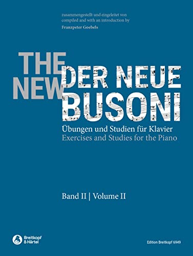 Der Neue Busoni - Übungen und Studien für Klavier Heft 2: Übungen und Studien (EB 6949) von Breitkopf & Härtel