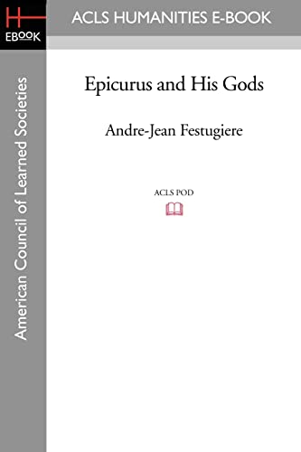 Epicurus and His Gods von ACLS History E-Book Project