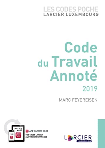 Code poche Promoculture-Larcier - Code du travail annoté 2019