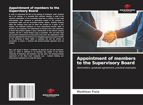 Appointment of members to the Supervisory Board: Nomination, syndicate agreement, practical examples