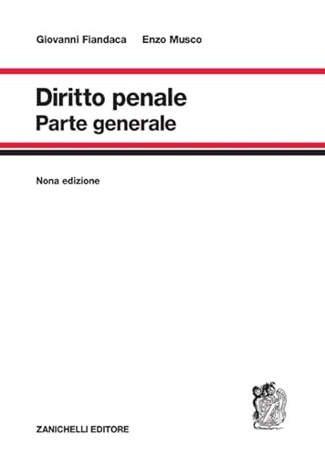 Diritto penale. Parte generale von Zanichelli