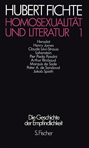 Homosexualität und Literatur 1: Polemiken