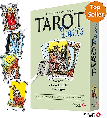 Tarot Basic Waite - Symbole, Schlüsselbegriffe, Deutungen: Set mit Buch und Original-Tarotkarten von Waite & Smith