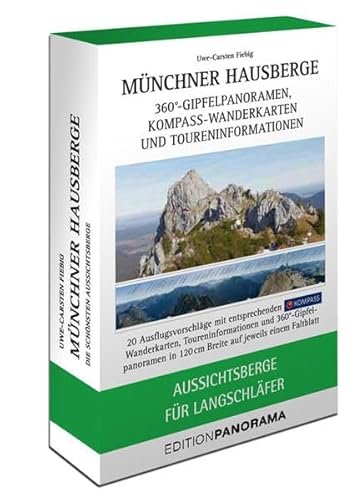 Münchner Hausberge Faltpanoramen: Aussichtsberge für Langschläfer