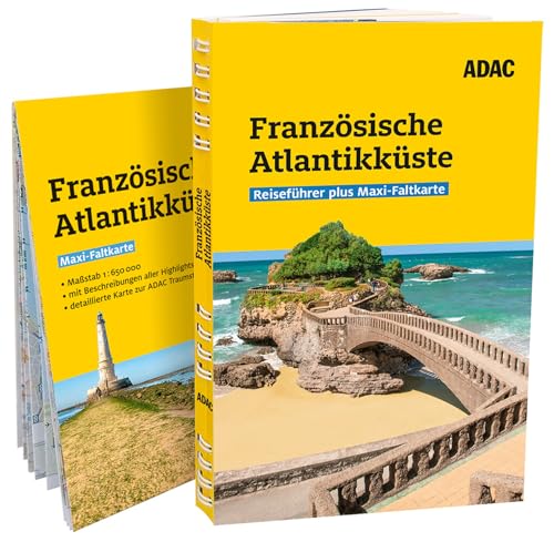 ADAC Reiseführer plus Französische Atlantikküste: Mit Maxi-Faltkarte und praktischer Spiralbindung von ADAC Reiseführer, ein Imprint von GRÄFE UND UNZER Verlag GmbH