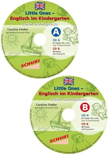 Little Ones - Englisch im Kindergarten: Lieder-CDs (Praxisbuch Englisch im Kindergarten) von Schubi