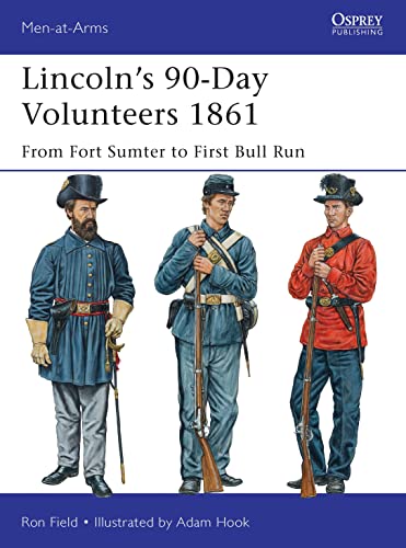 Lincoln’s 90-Day Volunteers 1861: From Fort Sumter to First Bull Run (Men-at-Arms)