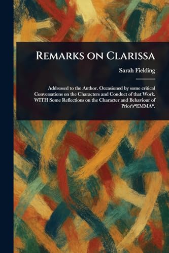Remarks on Clarissa von Anson Street Press