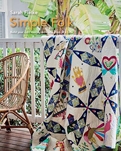 Simple Folk Quilt Pattern with instructional videos von Blurb