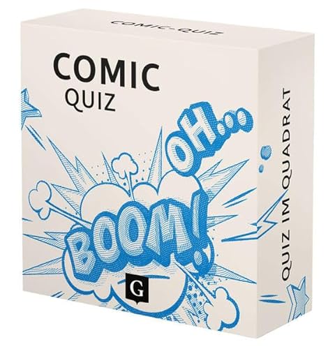Comic-Quiz: 100 Fragen und Antworten (Quiz im Quadrat) von Grupello Verlag