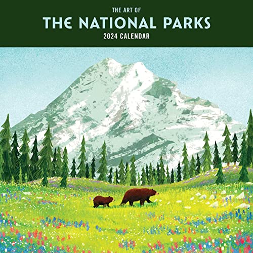 2024 Art of the National Parks Wall Calendar von Earth Aware Editions