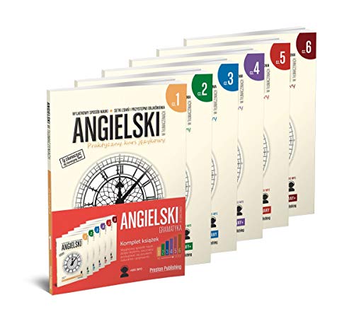 Angielski w tłumaczeniach Gramatyka Część 1-6: komplet