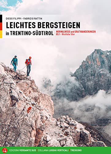 Leichtes Bergsteigen in Trentino-Südtirol: NORMALWEGE und GRATWANDERUNGEN BD.1 Westliche Täler (Luoghi verticali) von Paulsen