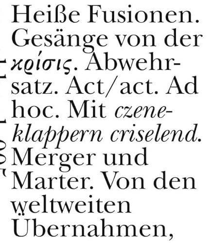 Heiße Fusionen (roughbooks) von Engeler Urs Editor