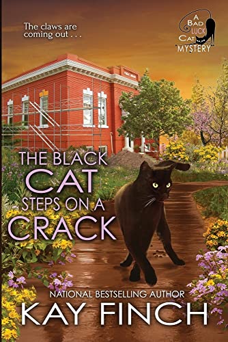 The Black Cat Steps on a Crack (A Bad Luck Cat Mystery, Band 4)