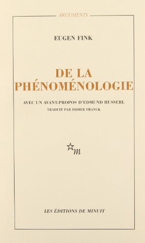 De la phénoménologie