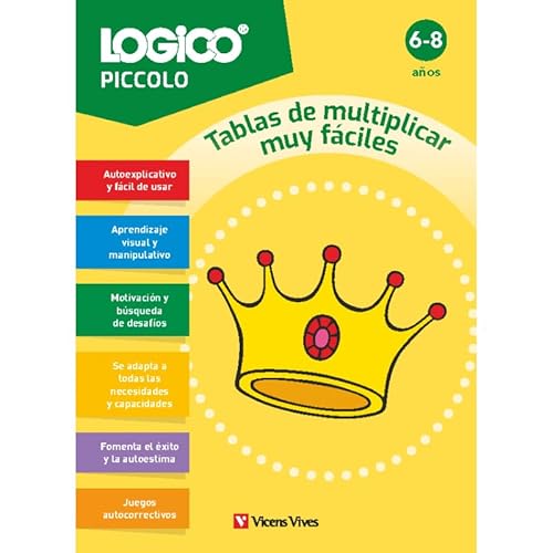 Logico Piccolo. Tablas de multiplicar muy fáciles. (6-8 años) von Editorial Vicens Vives