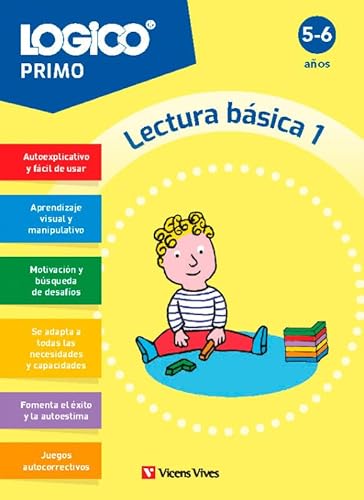 Logico Primo. Lectura básica 1. (5-6 años) 16 fichas von Editorial Vicens Vives
