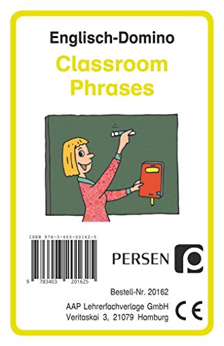 Englisch-Domino: Classroom Phrases: (1. bis 4. Klasse)
