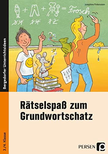 Rätselspaß zum Grundwortschatz - 3./4. Klasse von Persen Verlag i.d. AAP