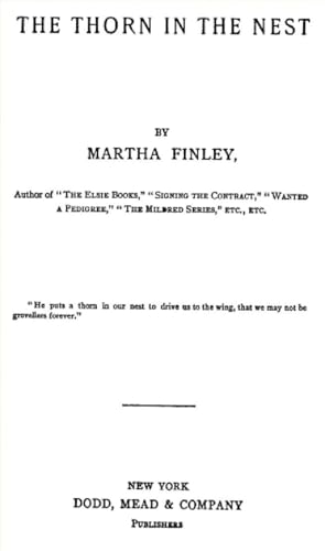 The Thorn in the Nest The Thorn in the Nest von Anson Street Press