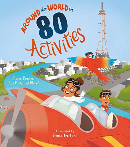 Around the World in 80 Activities: Mazes, Puzzles, Fun Facts, and More! von Arcturus