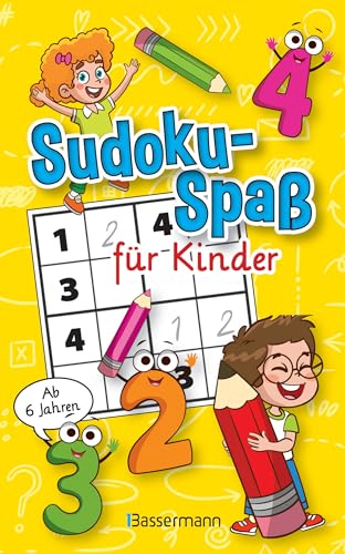 Sudoku-Spaß für Kinder. In drei Schwierigkeitsgraden. Ab 6 Jahren von Bassermann Verlag