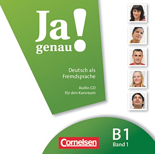 Ja genau! - Deutsch als Fremdsprache - B1: Band 1: Audio-CD