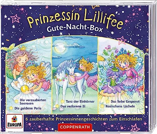 CD Hörspiel: Prinzessin Lillifee - Gute-Nacht-Box (3 CDs): 6 zauberhafte Prinzessinnengeschichten zum Einschlafen