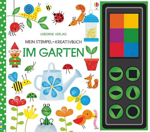 Mein Stempel-Kreativbuch: Im Garten (Meine Stempel-Kreativbücher)
