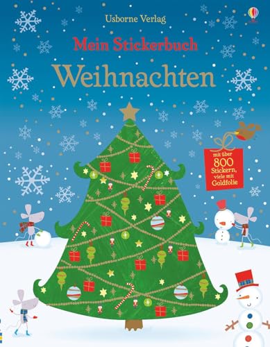 Mein Stickerbuch: Weihnachten (Meine Stickerbücher) von Usborne Verlag