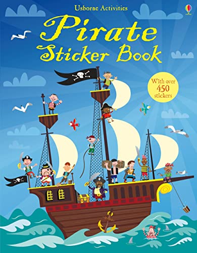 Pirate Sticker Book (Usborne Sticker Books)