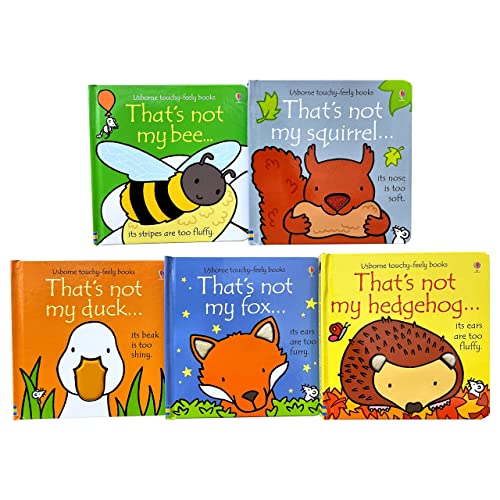 Thats Not my Wildlife 5 Books Children Collection Set (That's not my duck..., That's not my fox..., That's not my hedgehog..., That's not my squirrel... & That's not my bee...)