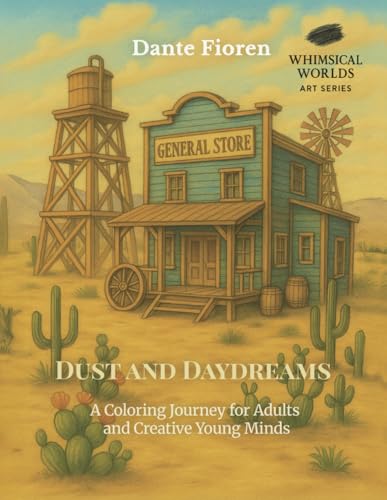 Dust and Daydreams: A Coloring Journey for Adults and Creative Young Minds (Whimsical Worlds – Art Series) von Independently published