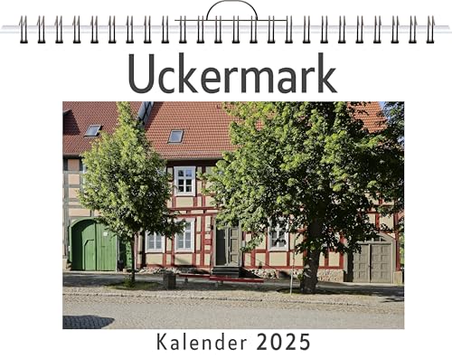 Uckermark - (Wandkalender 2025, Kalender DIN A4 quer, Monatskalender im Querformat mit Kalendarium, das perfekte Geschenk) von FlipFlop