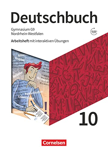 Deutschbuch Gymnasium - Nordrhein-Westfalen - Neue Ausgabe - 10. Schuljahr: Arbeitsheft mit interaktiven Übungen online - Mit Lösungen von Cornelsen Verlag