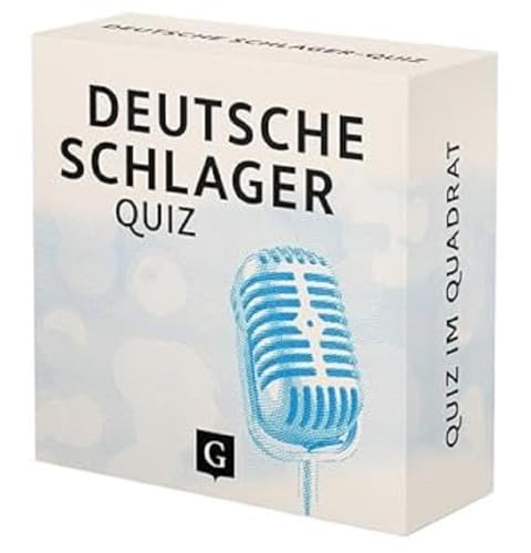 Deutsche Schlager-Quiz: 100 Fragen und Antworten (Quiz im Quadrat) von Grupello Verlag