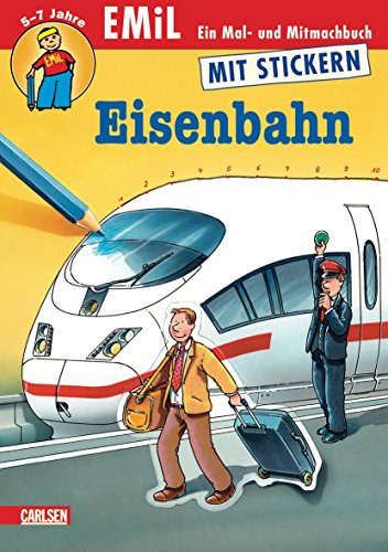 Mal- und Mitmachbuch: Eisenbahn von Carlsen