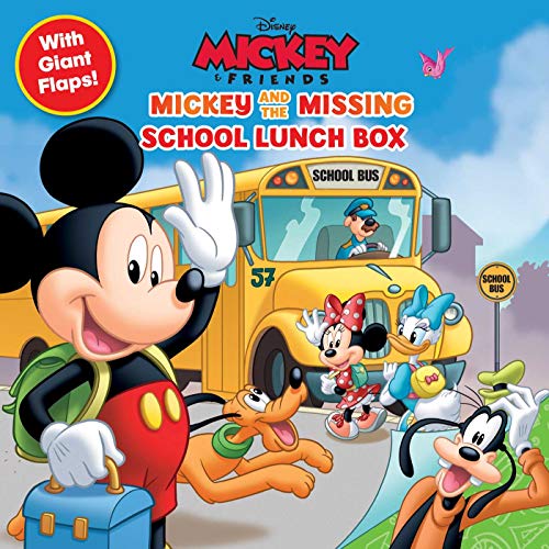 Disney: Mickey and the Missing School Lunch Box (8x8 with Flaps) von Studio Fun International