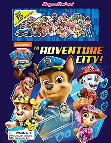 Nickelodeon Paw Patrol: The Movie: To Adventure City! (Magnetic Hardcover)
