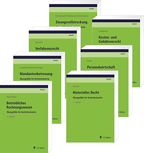 ReFaWi - Übungsfälle: 7 Bände, Ausgabe 2022 (Prüfungsvorbereitung Rechtsfachwirte (ReFaWi)) von C.F. Müller