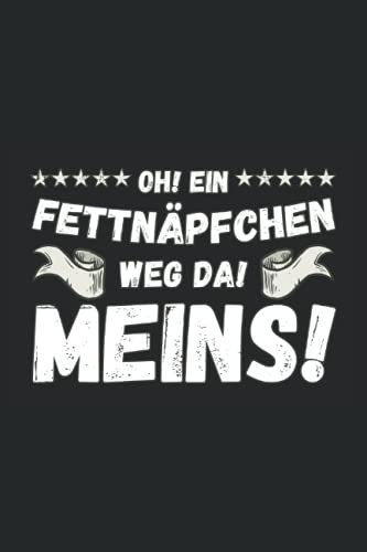 Oh! Ein Fettnäpfchen: Lustiges Notizbuch für Männer und Frauen, die mit Anlauf in jedes Fettnäpfchen springen - Perfekt als kleines, witziges Tollpatsch Geschenk - Liniert A5 von Independently published