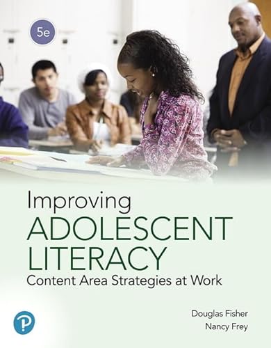 Improving Adolescent Literacy: Content Area Strategies at Work von Pearson