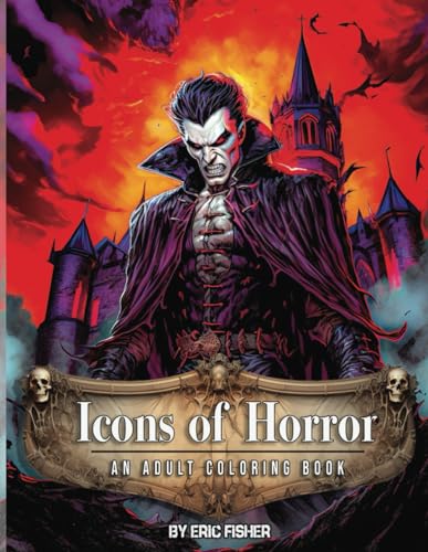 Classic Horror Icons Coloring Book von Independently published